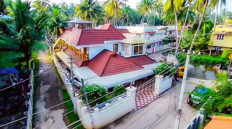 5 BHK Luxury house for sale at Kallattumukku, Manacaud, Trivandrum