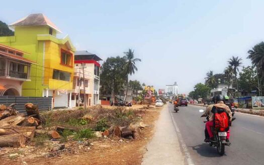 1.45 acre NH front Commercial land for sale near Kazhakuttom